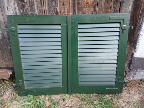 Paar fensterladen holz - 1,