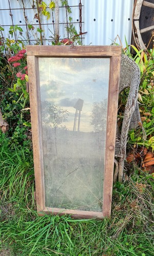 Altes holzfenster mit - altes,