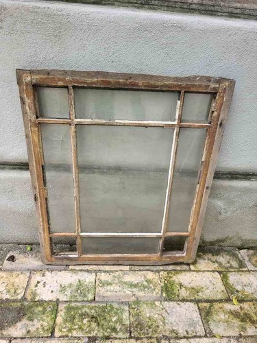 Altes holzfenster 1900 - um,