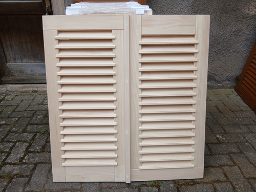 Paar fensterladen holz - paar,