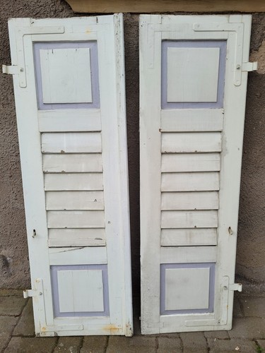 Paar fensterladen - paar,