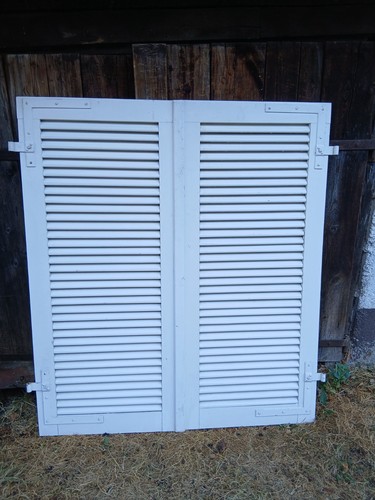 Paar fensterladen holz - 1,