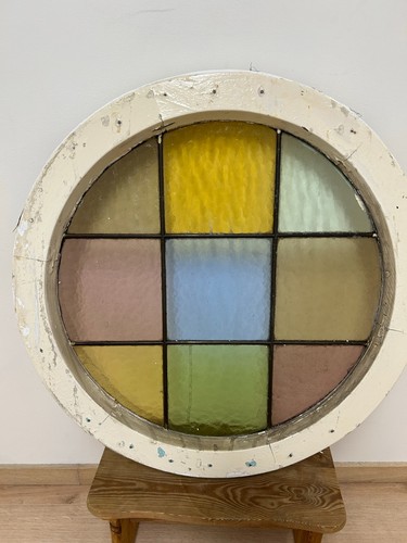 Handgefertigtes rundfenster - handgefertigtes,