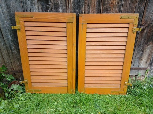 Paar fensterladen holz - 1,