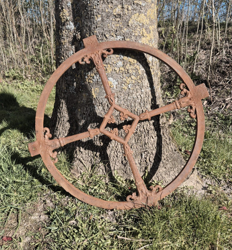 Schönes altes gusseisen - schönes,