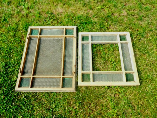 Eines von altes buntglas - eines, 2