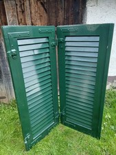 1 doppelter Fensterladen -