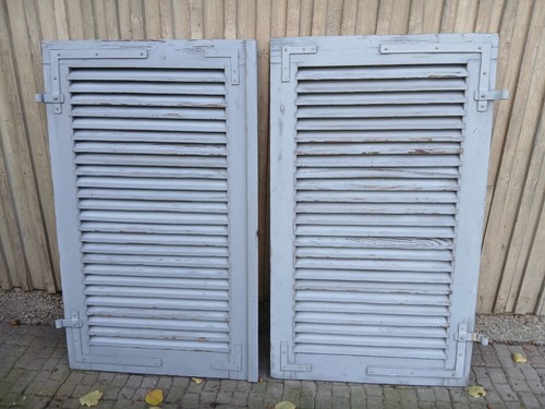 Paar fensterladen holz - fensterladen,